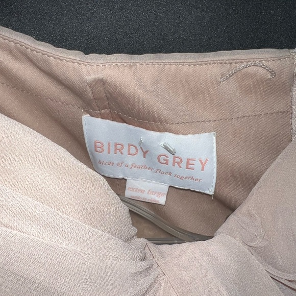 Birdy Grey Grace convertible Dress chiffon Taupe - Picture 4 of 5